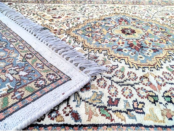 Amma Carpets Hand Knotted Silk Rug 