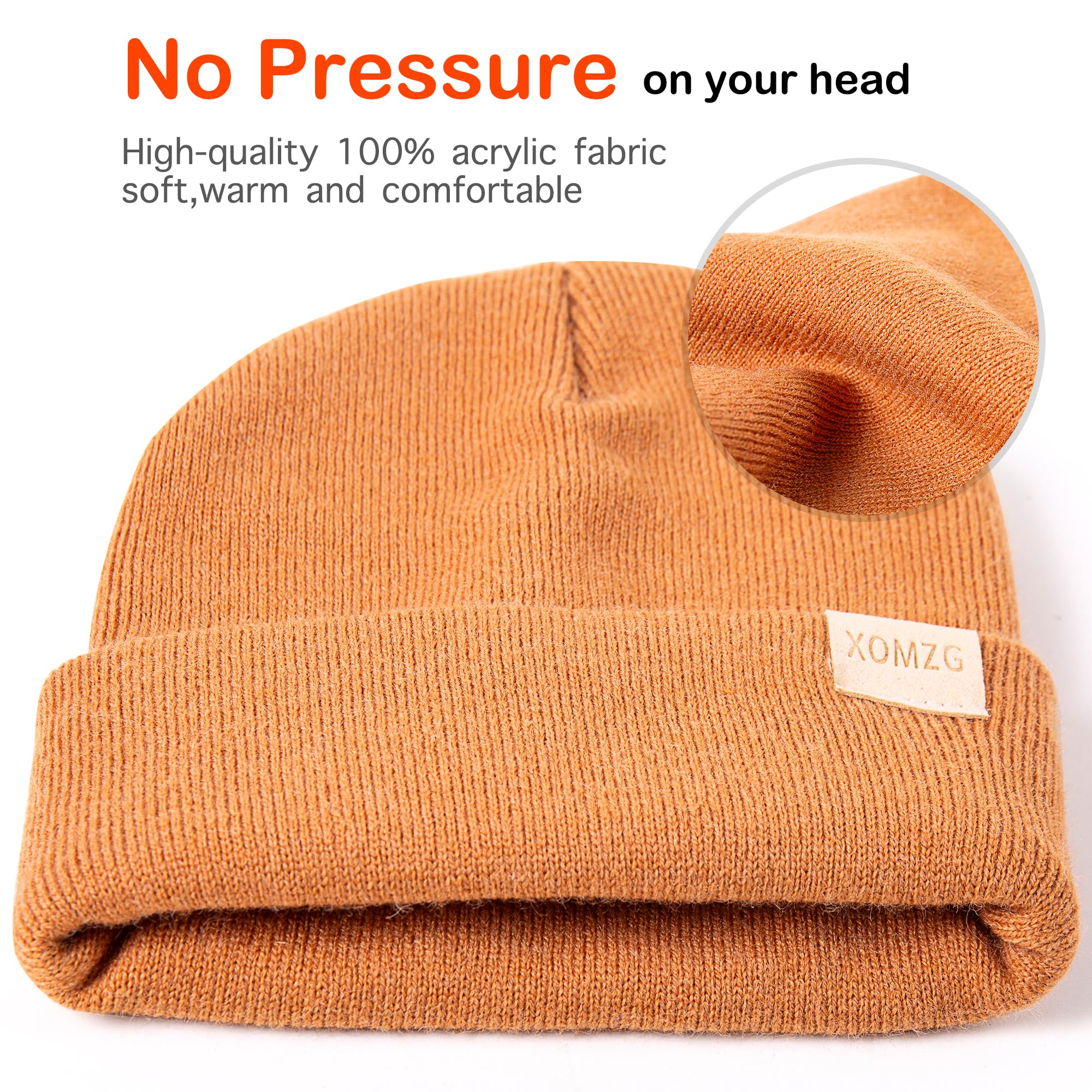Toddler Beanie Kids Winter Hats Infant Warm Knit Cap Newborn Winter Warm Hat for 0-36 Month Boys Girls