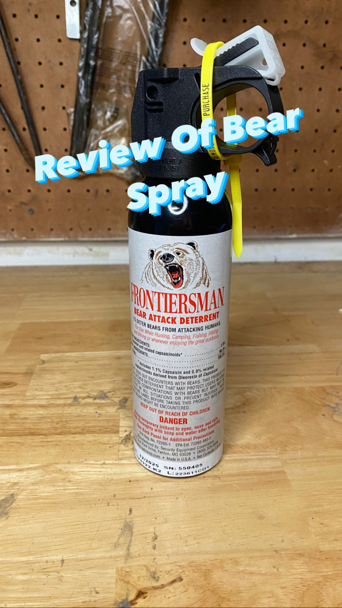Frontiersman Bear Spray