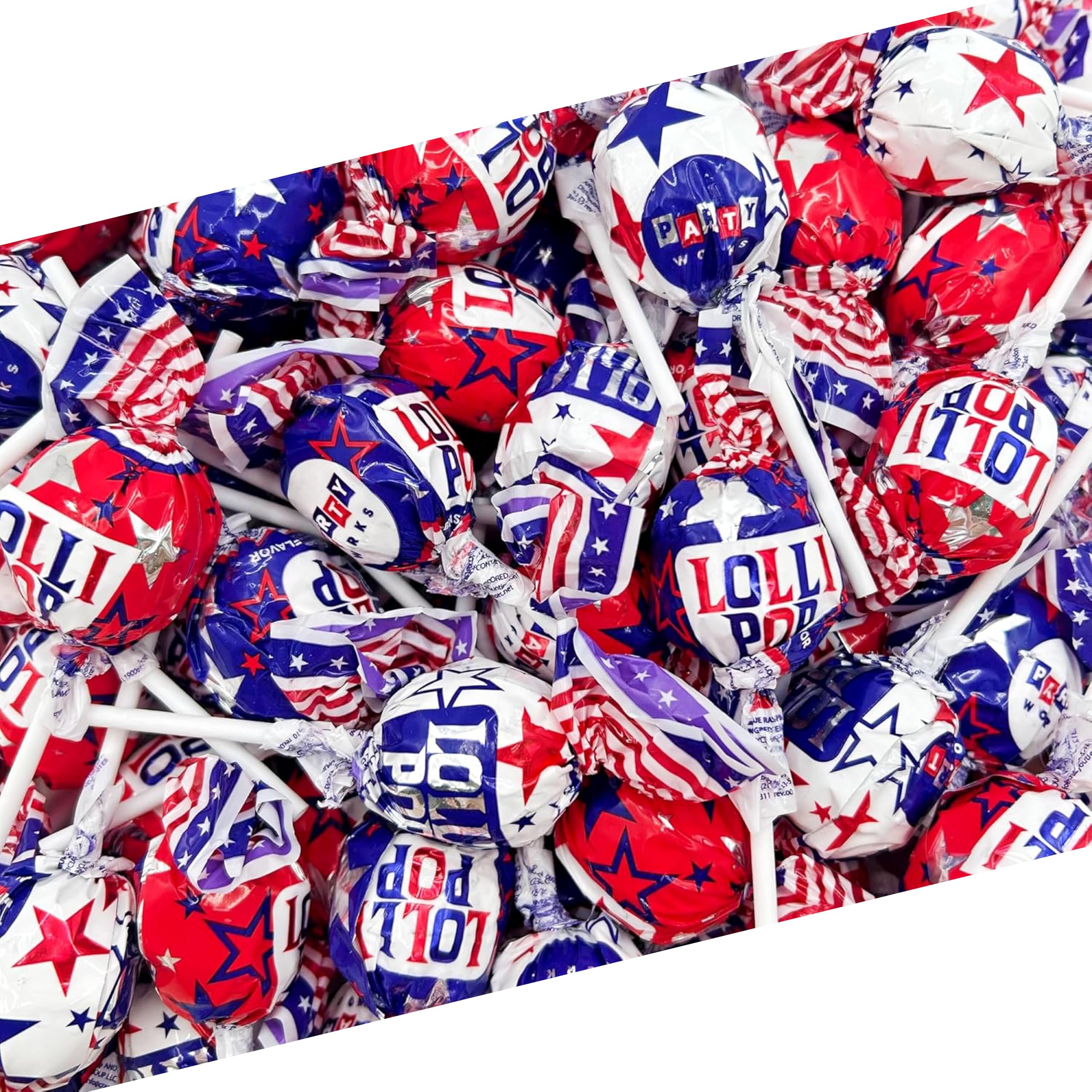 Amazon.com: Fourth of July Candy 2 Pounds, 35 Count | Gum Filled