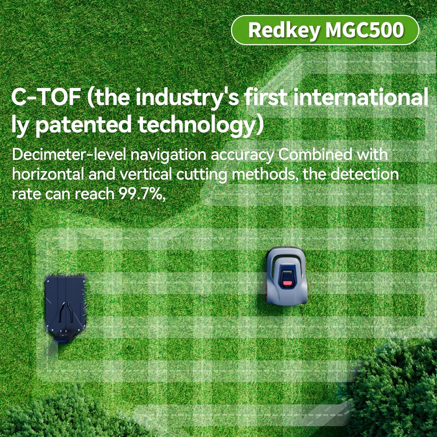 Comparison of Redkey MGC500's C-TOF navigation with traditional methods, showing improved efficiency.