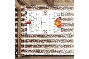 3' x 6' Giant March Madness Bracket