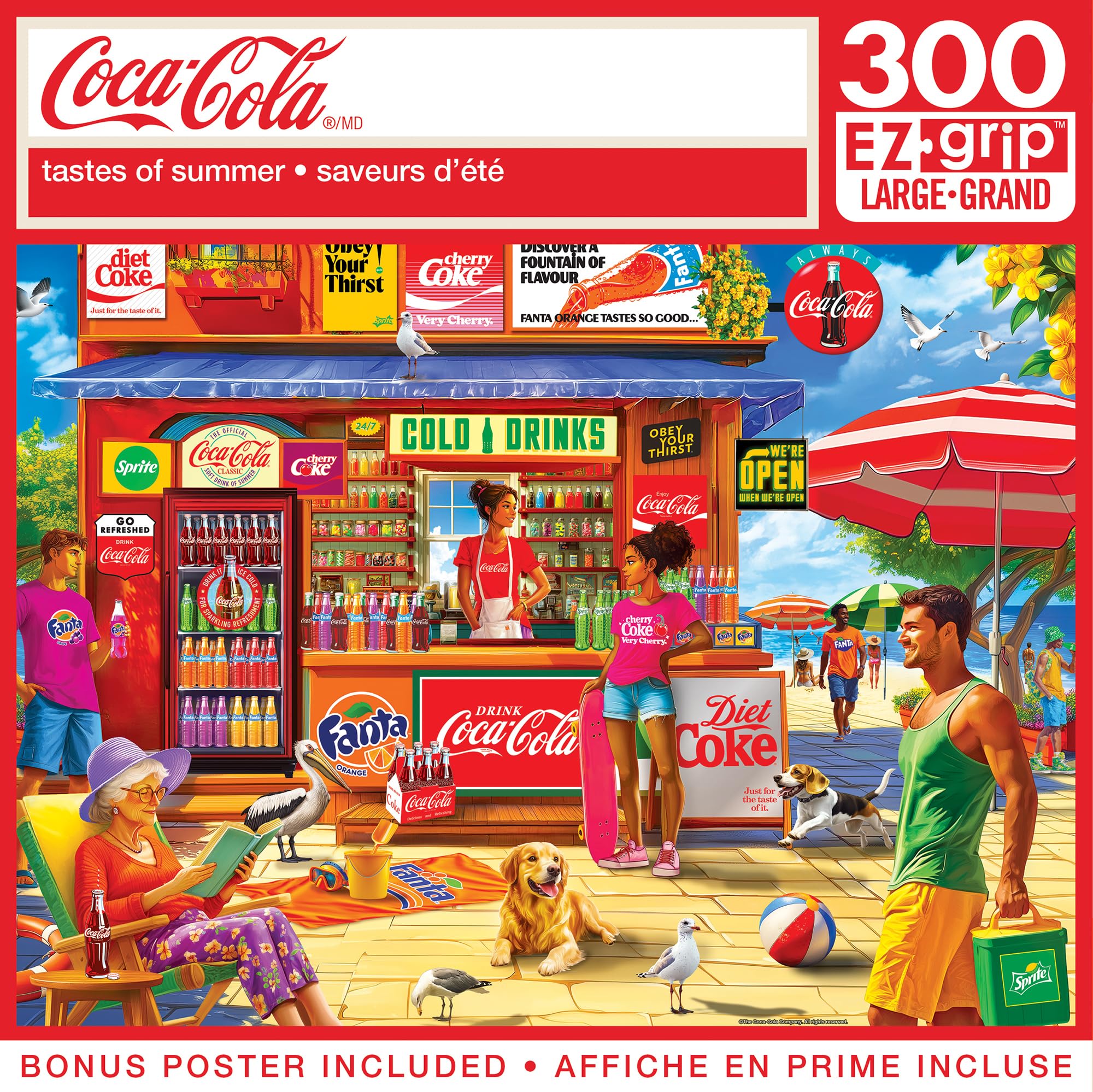 Coca-Cola Barn Dance Puzzle - 300 Piece Jigsaw -6
