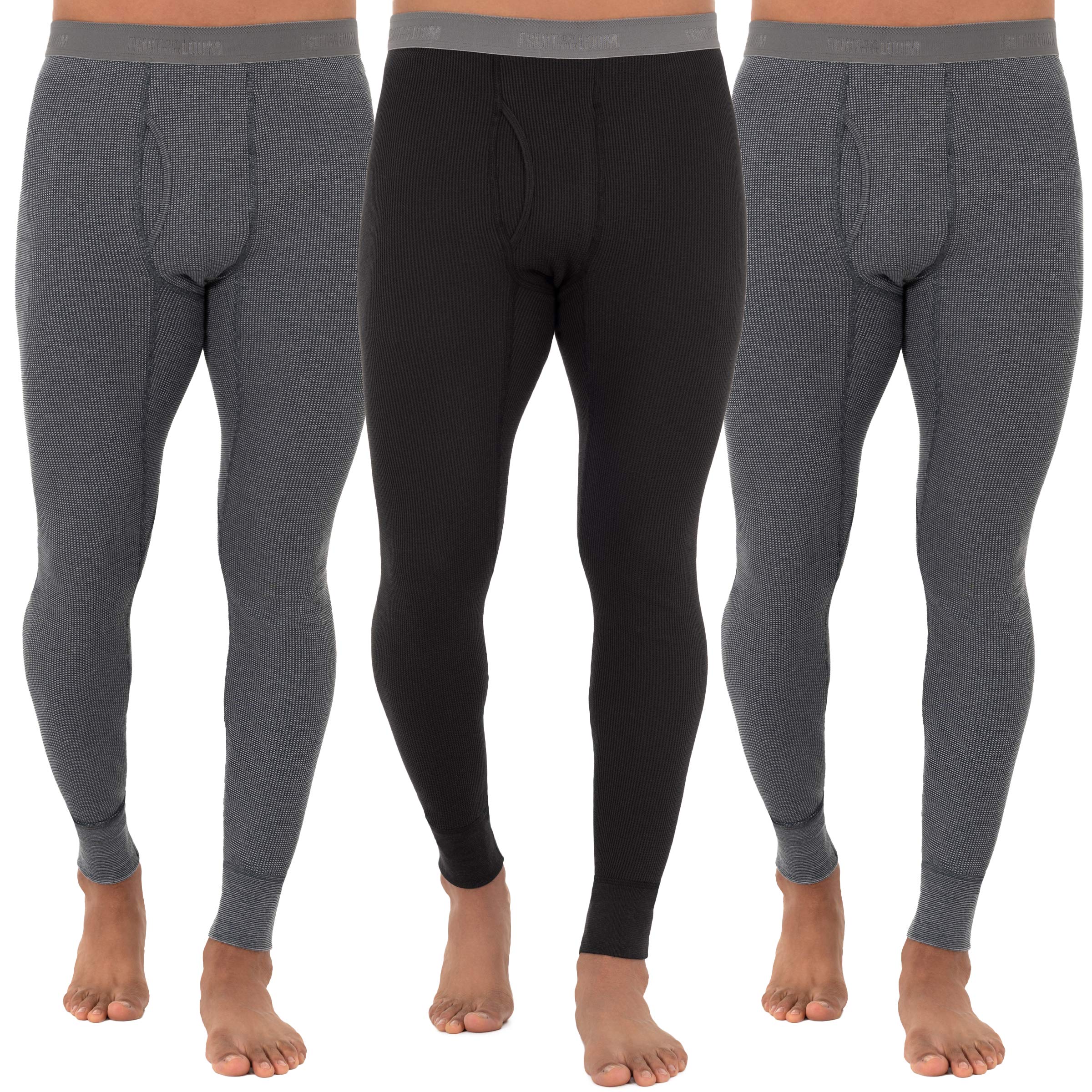 Fruit of the Loom Waffle Thermal Bottom