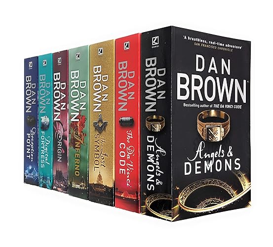 Corgi Robert Langdon Series Collection 7 Bücher Set von Dan Brown Angels And Demons, The Da Vinci Code, The Lost Symbol, Inferno, Origin, Digital Fortress, Deception Point