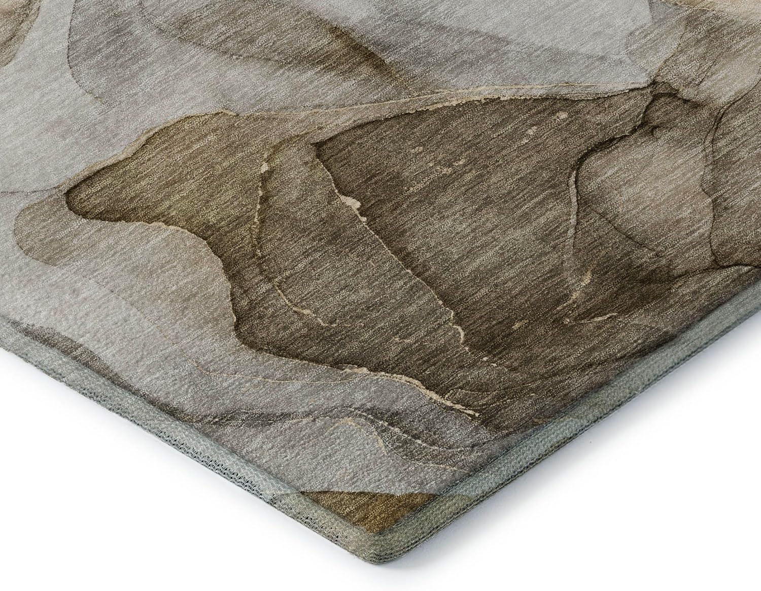 Addison Rugs Mayfield AMF504 Brown 2'3" x 7'6" Indoor Premium Machine Washable Runner Rug, Silky Soft, Easy Clean, Non Shedding, Bedroom, Living Room, Dining Room, Kitchen, Patio Rug