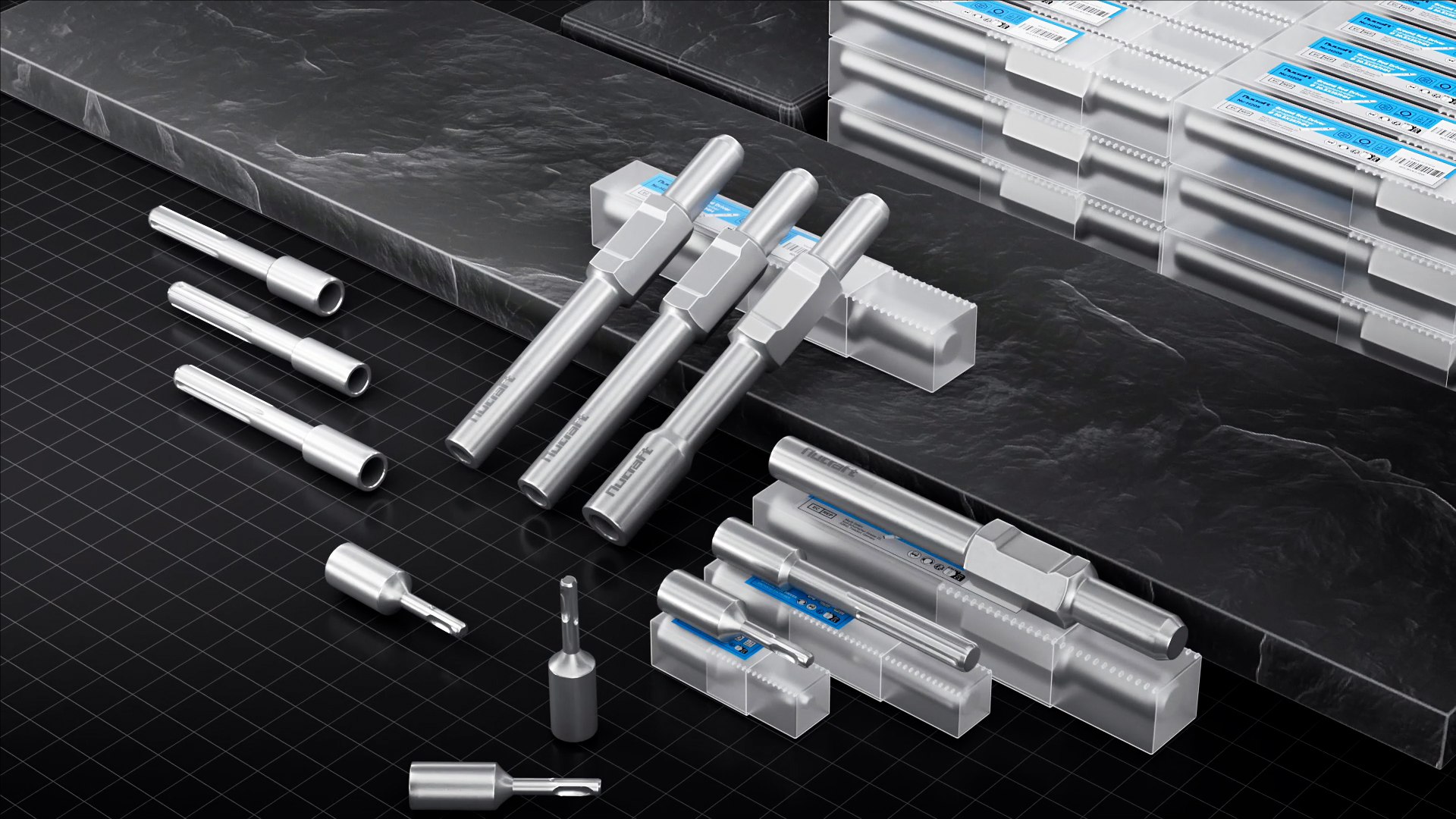 Bouterolle D'enfoncement SDS-PLUS - Pilote Tige De Terre 100mm Diamètre 20.5mm