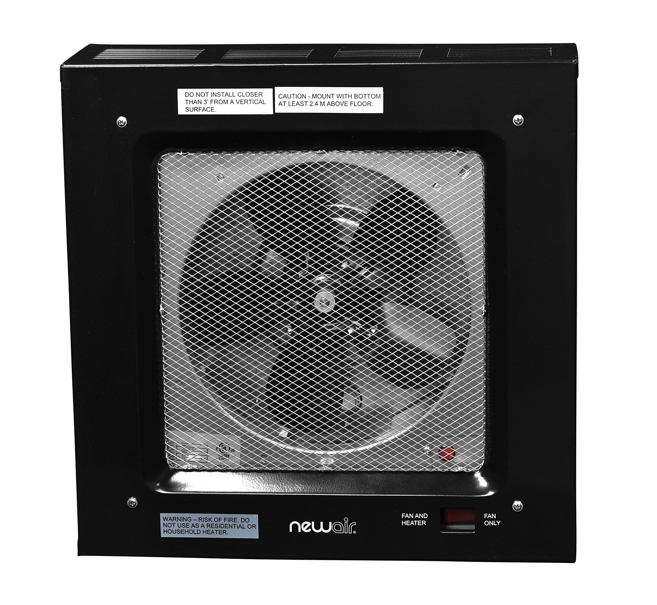 NewAir G80 Electric Garage Heater, 5000-watt, Black : Amazon.in: Home u0026  Kitchen