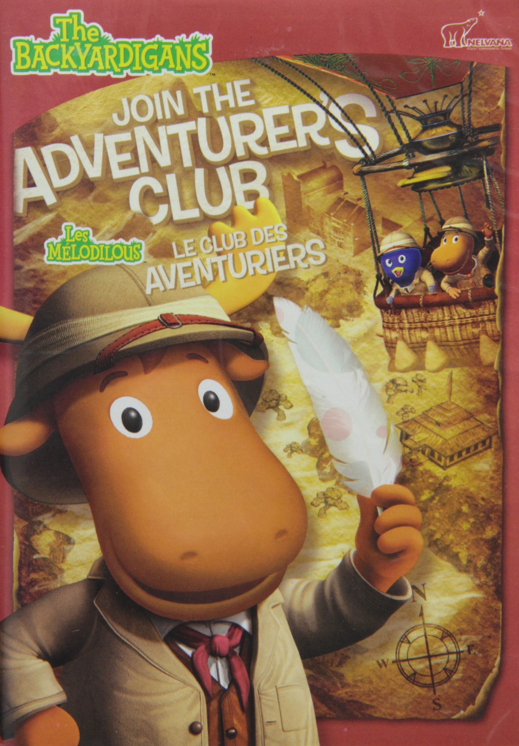 The Backyardigans: Join the Adventurers Club (Nelvana) (Bilingual) [DVD]