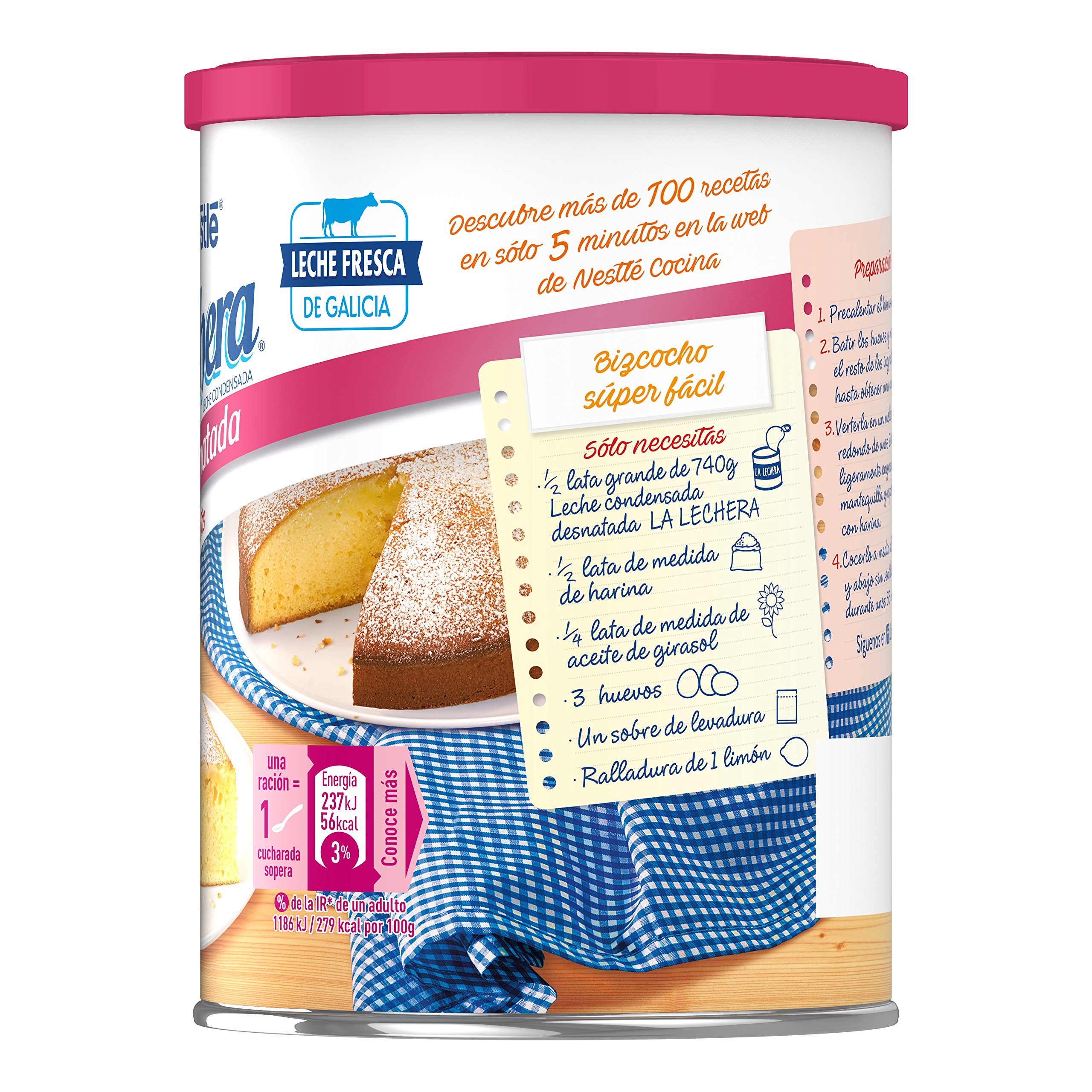 Nestlé La Lechera Leche condensada 740 gr