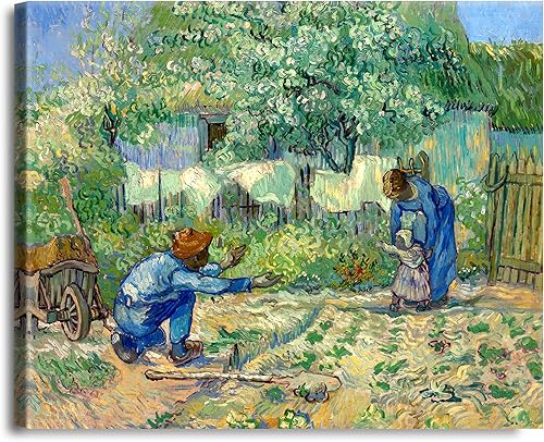 Miniatura 126 de A&T ARTWORK The Starry Night de Vincent Van Gogh. Tamaño del marco: 36 x 30 pulgadas, tamaño de la imagen: 30 x 24 pulgadas, reproducciones clásicas