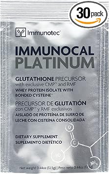 Immunocal Platinum box of 30 sachets New Package Design