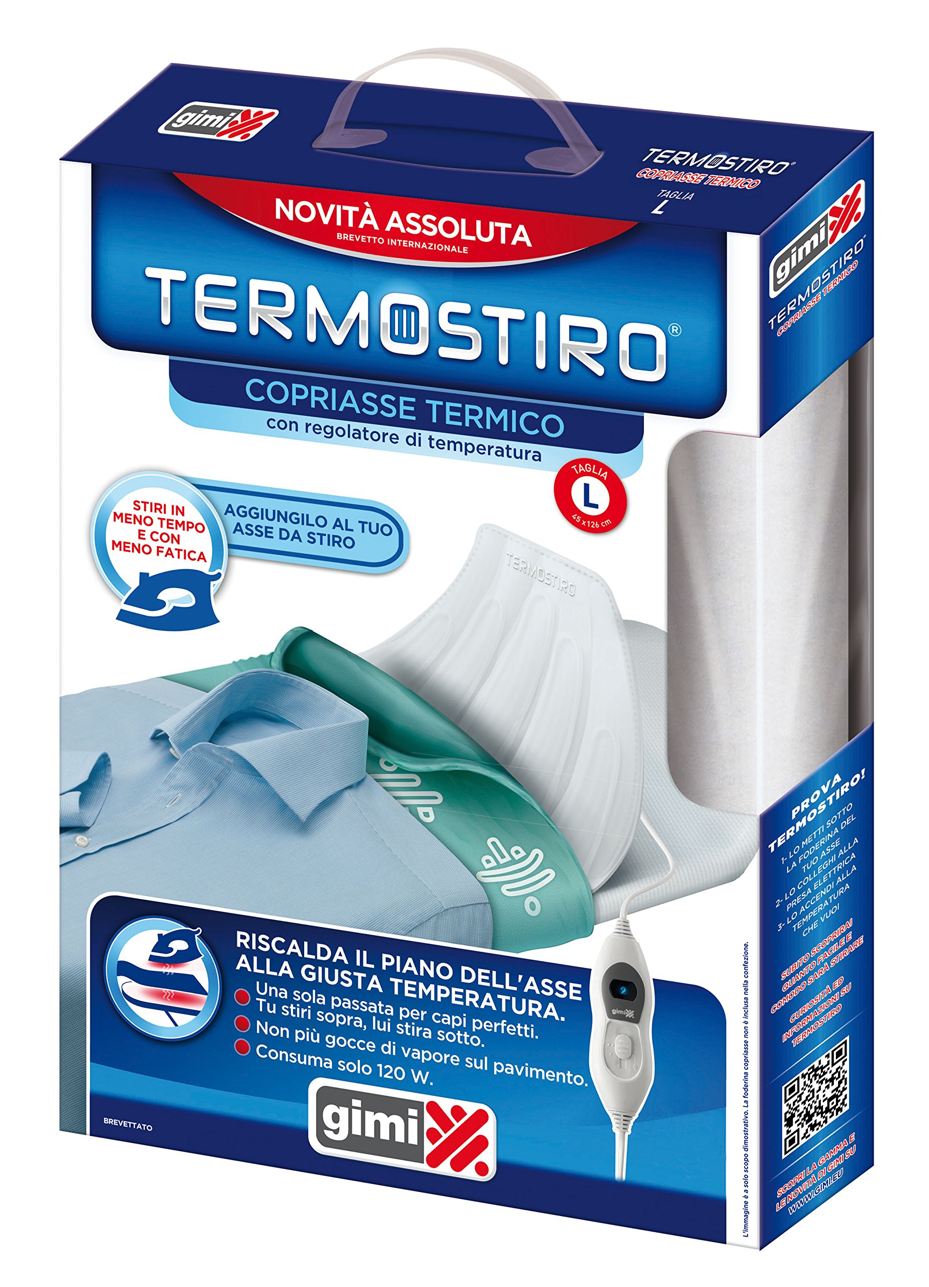 Gimi Termostiro L Funda térmica para Tabla de Planchar