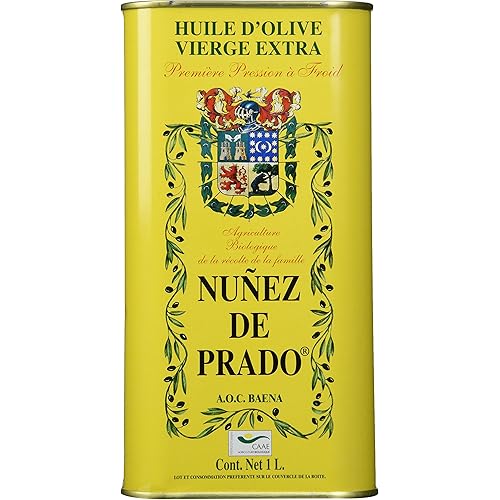 Nunez De Prado Extra Virgin Olive Oil Tin, 33.8 Ounce