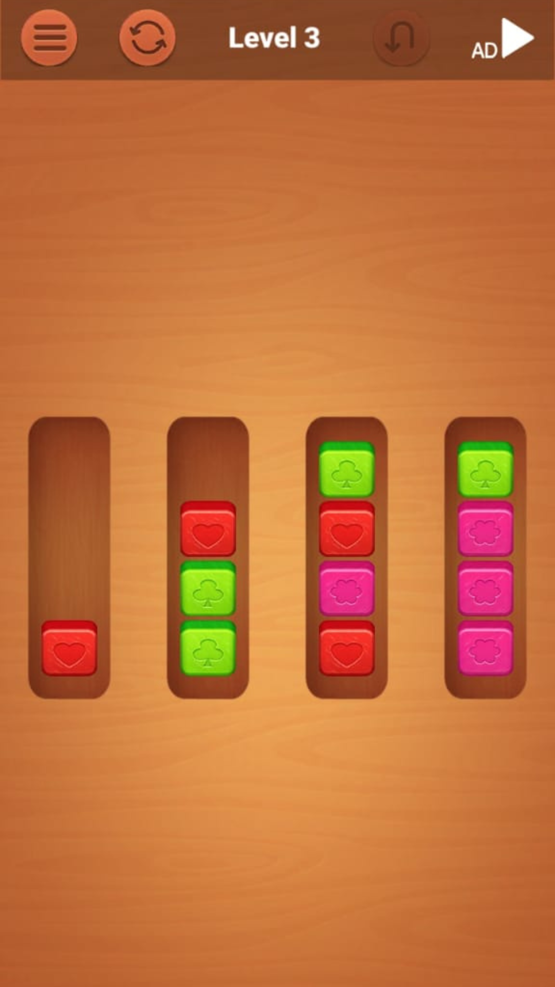 Color Cube Sort- Color Tube Sorting Puzzle - App on Amazon Appstore