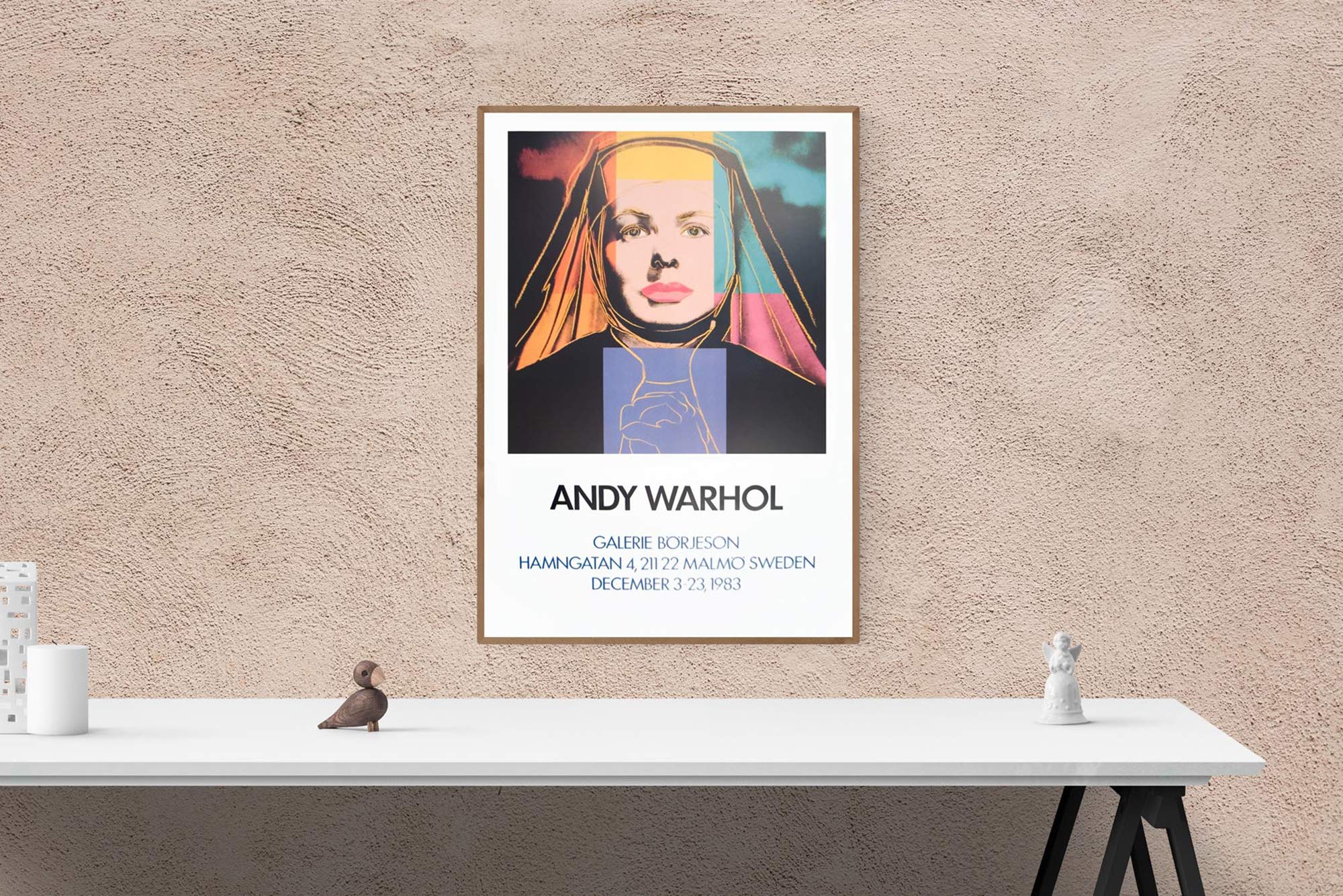 Amazon.co.jp: ANDY WARHOL Ingrid The Nun 39.5