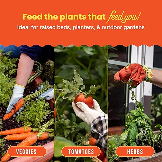 Fertilizante para Vegetales Sunday Garden Naturals Veggie + Tomato - 5-4-4 NPK - Paquete de 2 de 2 lb miniatura 3