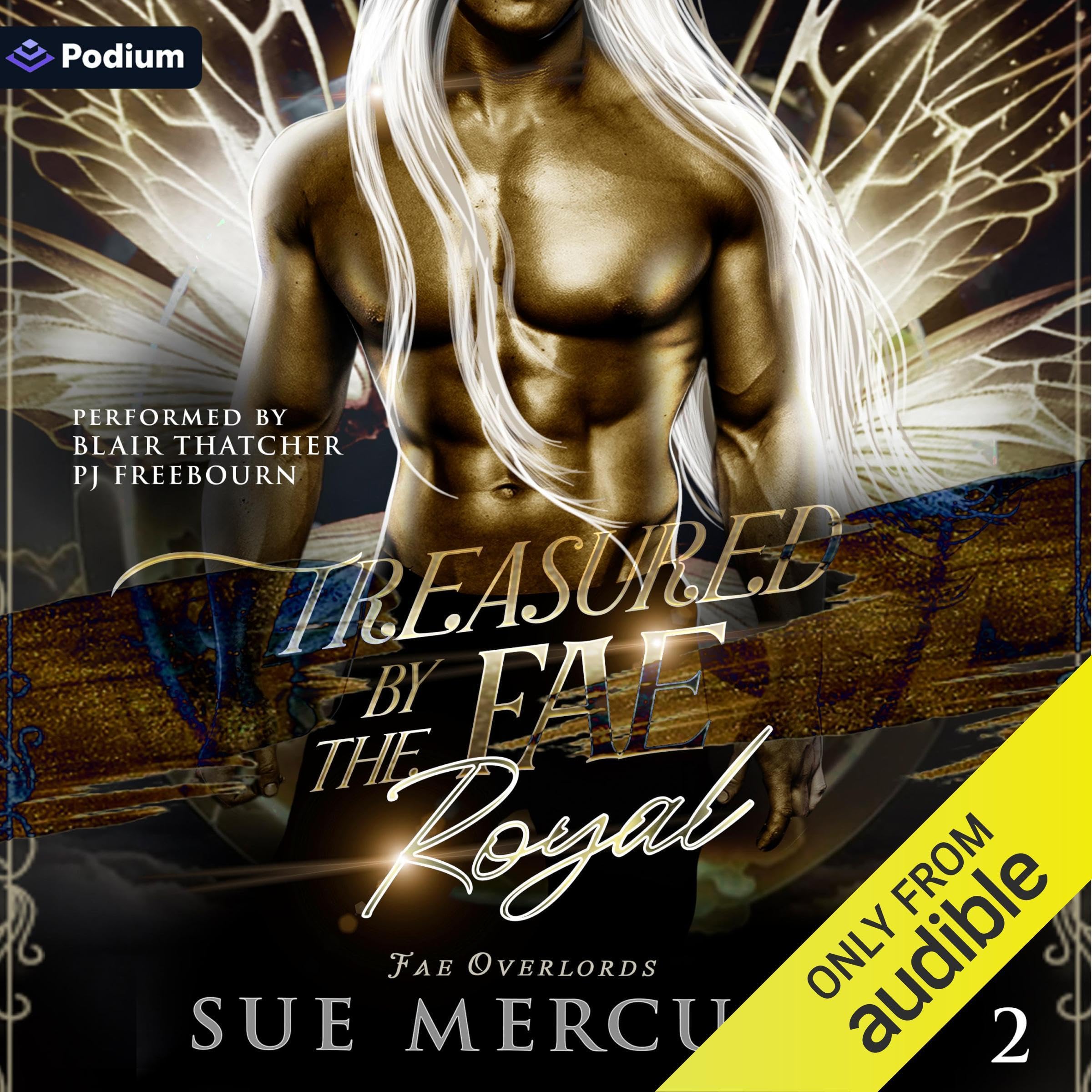 Cover art for Treasured by the Fae Royal