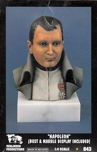 ver08431 4Verlinden Figura BustoNapoleón Edificio Modelo Kit