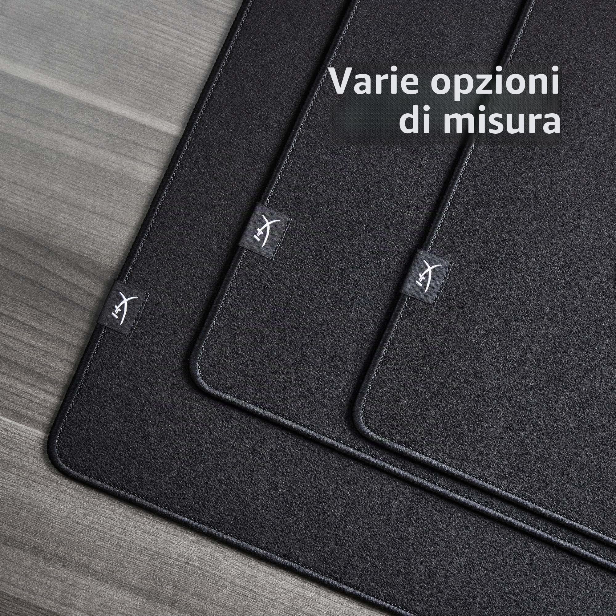 HyperX Pulsefire Mat, Tappetino per Mouse da Gaming, Tracciamento di Precisione, Superficie in Tessuto Resistente, Cuciture Antisfilo, Fondo in Gomma Antiscivolo, Arrotolabile, Taglia XXL