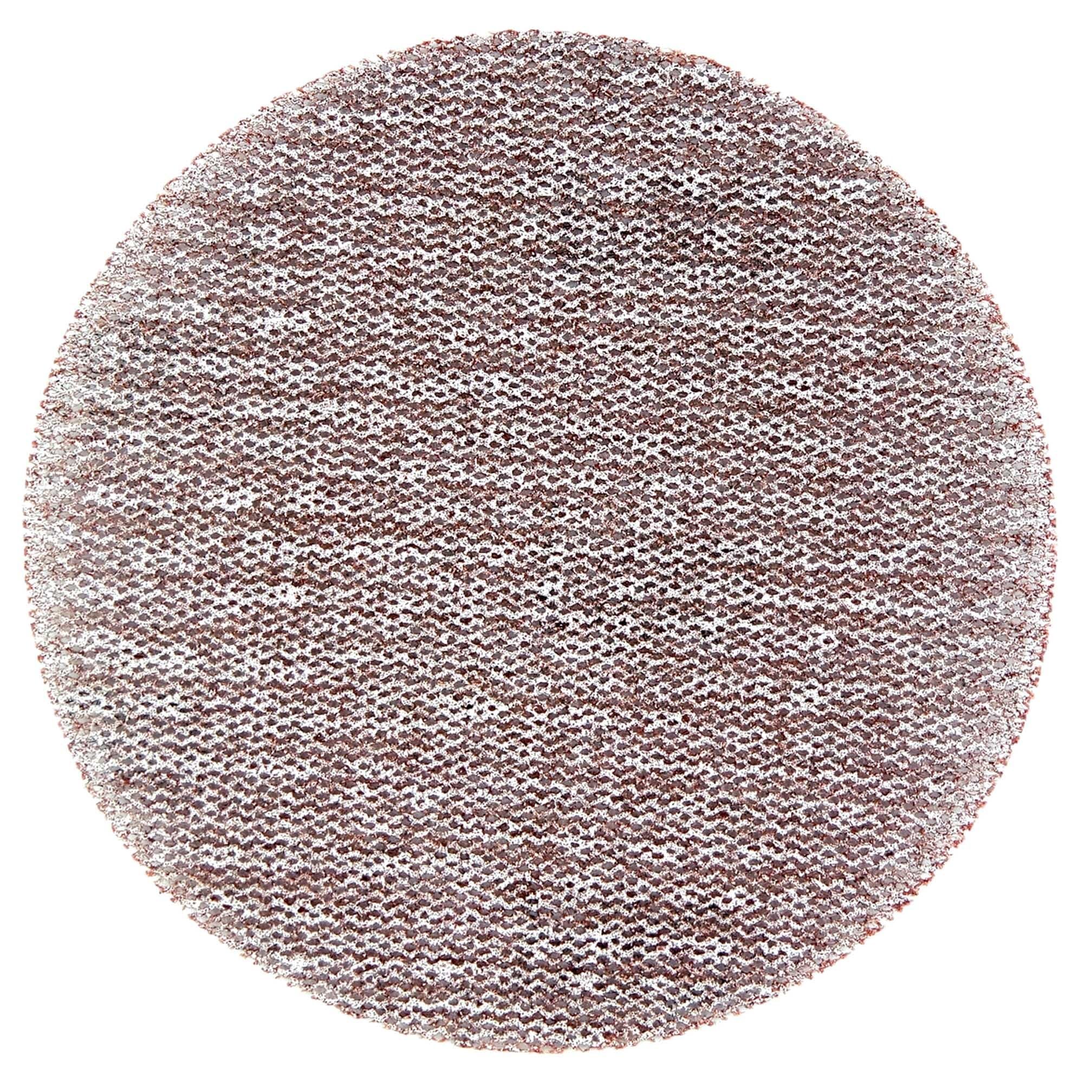 Schleifgitter | 150mm rot | P60 | 50 Stück | Kletthaftung für Exzenterschleifer | Körnung und STÜCKZAHL WÄHLBAR | KLETT Aluminiumoxid