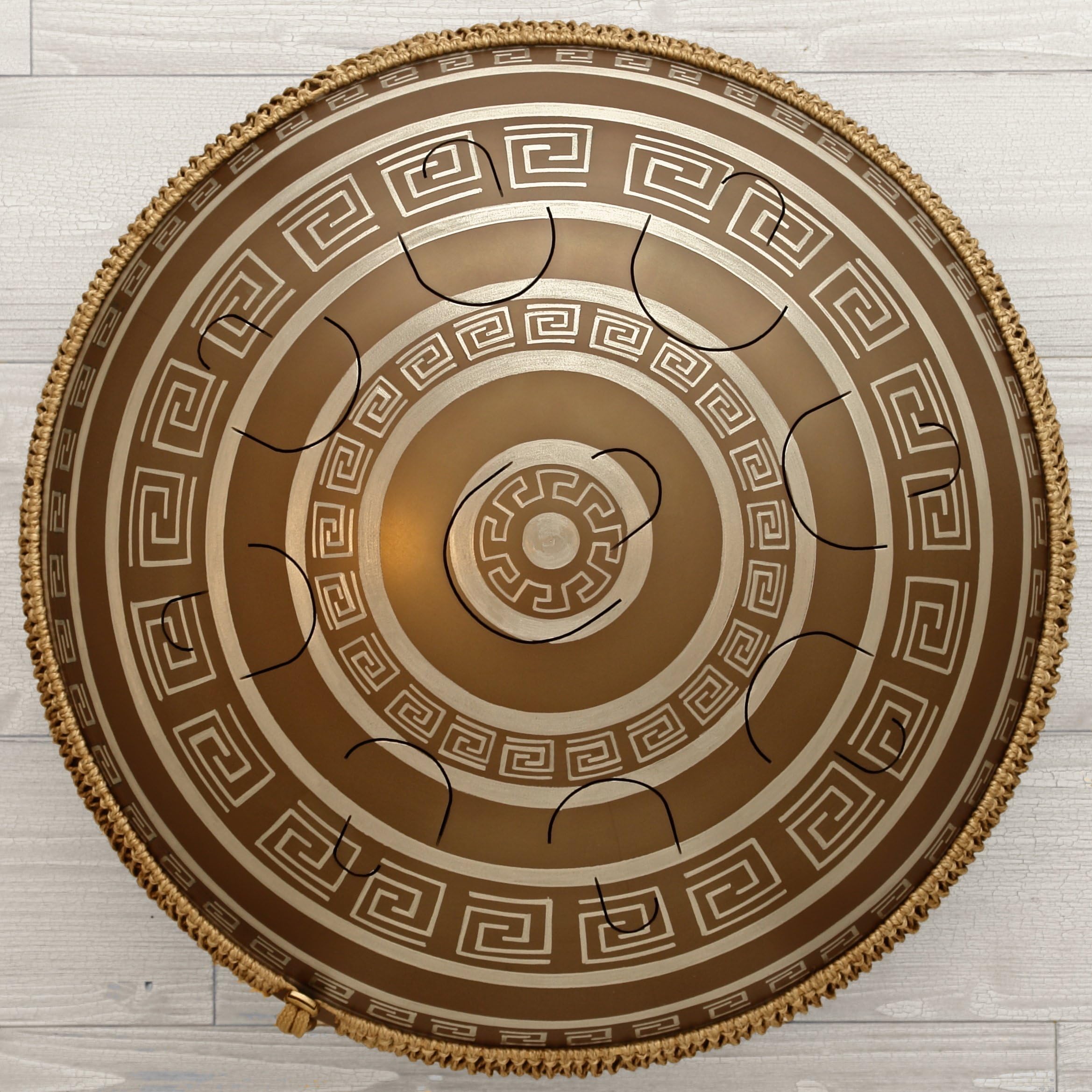 GUDA DRUM 2.0 Plus Greek with Rope Decoration and Travel Bag
