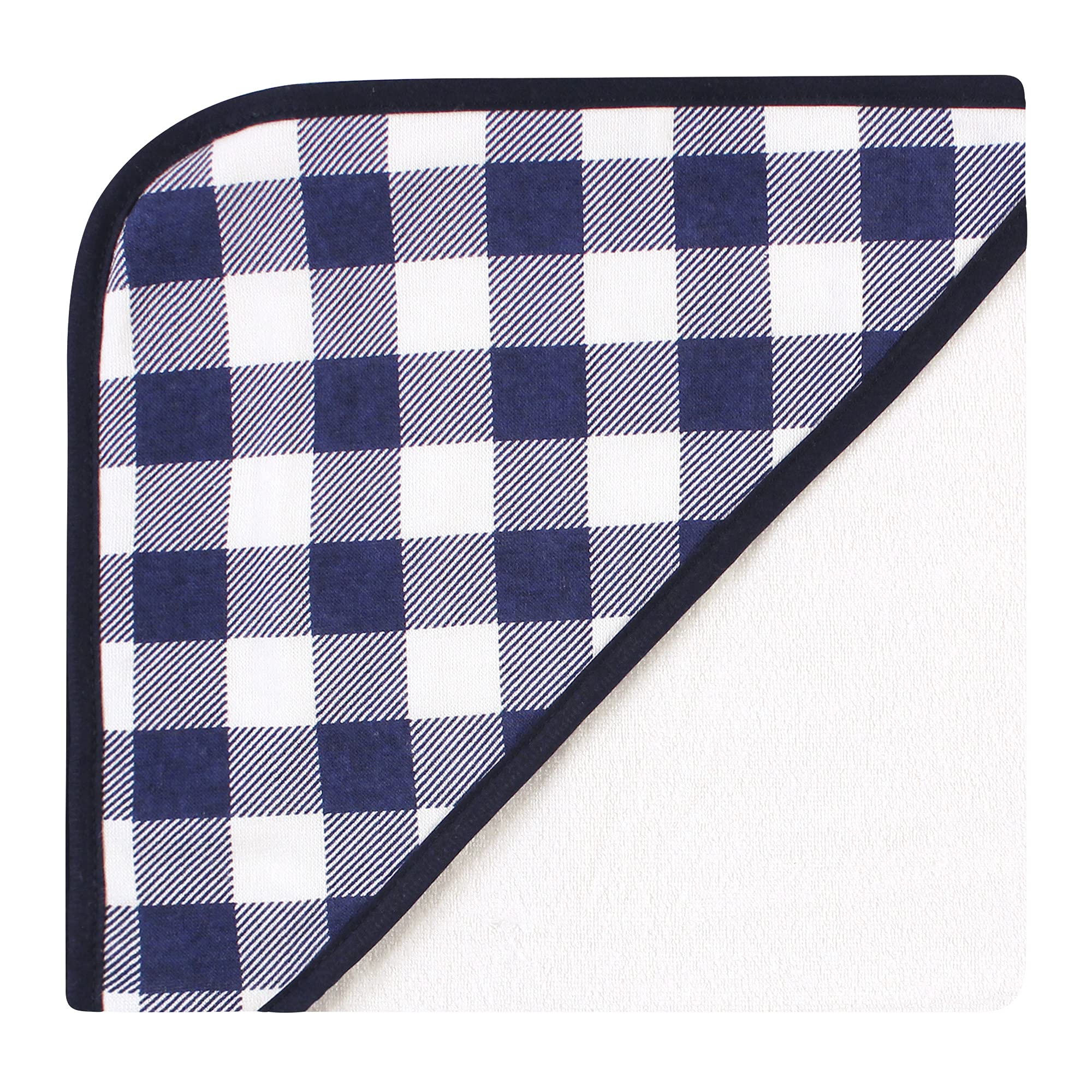 Hudson Baby Unisex Baby Cotton Rich Hooded Towels, Fox, One Size