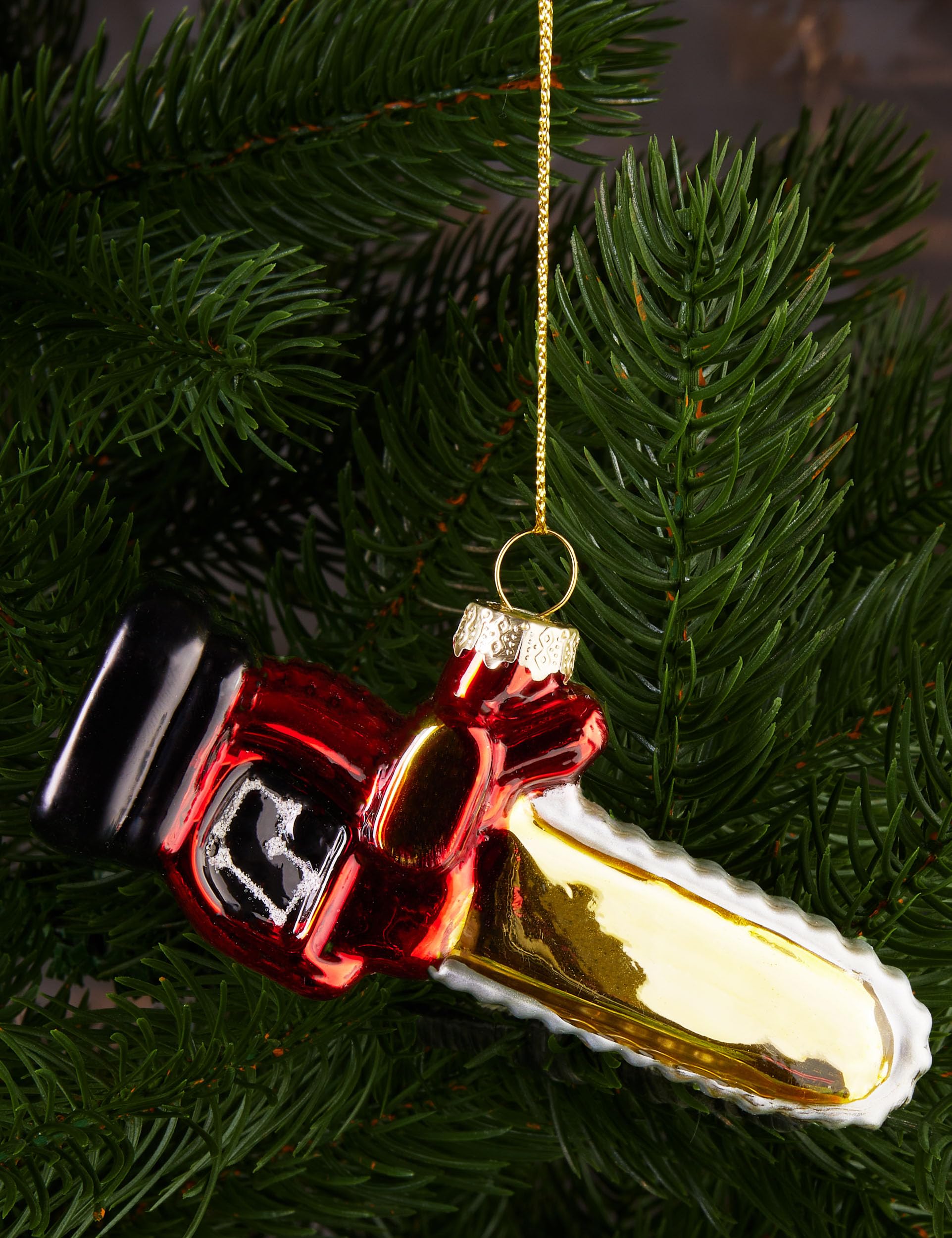 BRUBAKER Boule De Noël De Premium Zwart Et Wit – Boules De Noël En