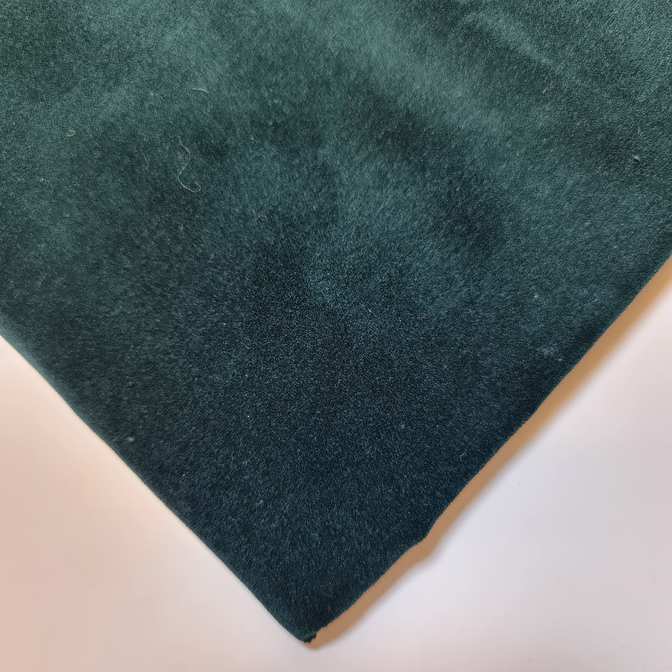5 Meter 100 % Baumwolle Samt Stoff Kostüm Kleid Basteln Polstermaterial 111,8 cm (Flasche)
