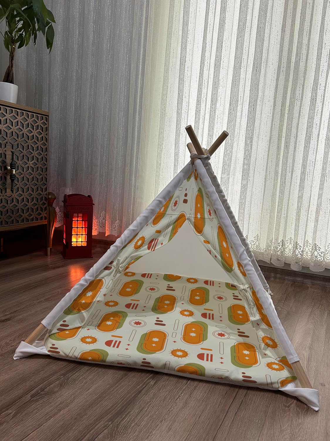 Pet Tent, pet Teepee, cat Teepee, Dog Teepee, cat House, Dog House, Teepee for Pets 45