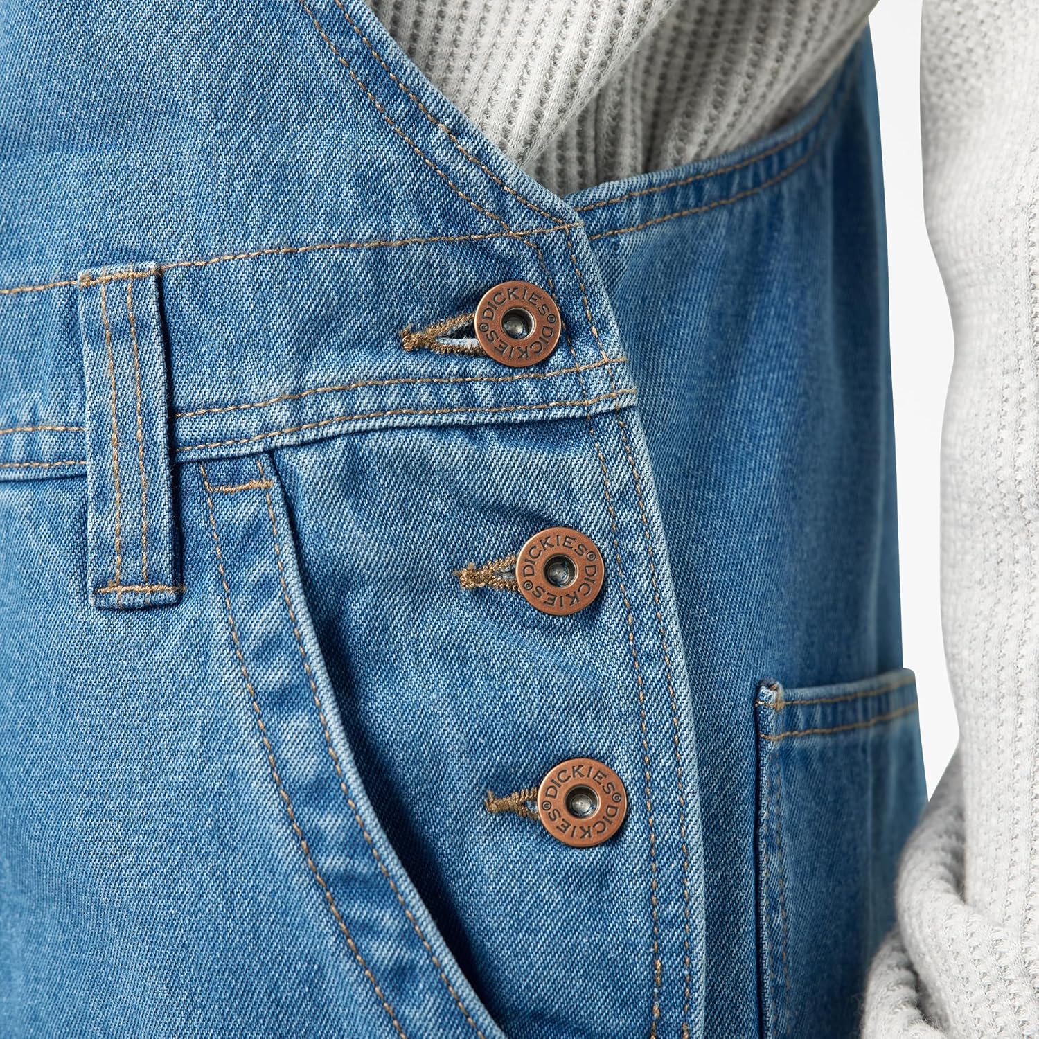 Dickies Women's Denim Bib Overall