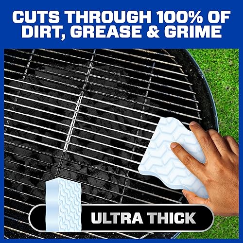 Miniatura 3 de Mr. Clean Esponja mágica de borrador, limpiador multiusos, limpiador de limpieza, cocina, baño, ducha, horno, suministros de limpieza, paquete