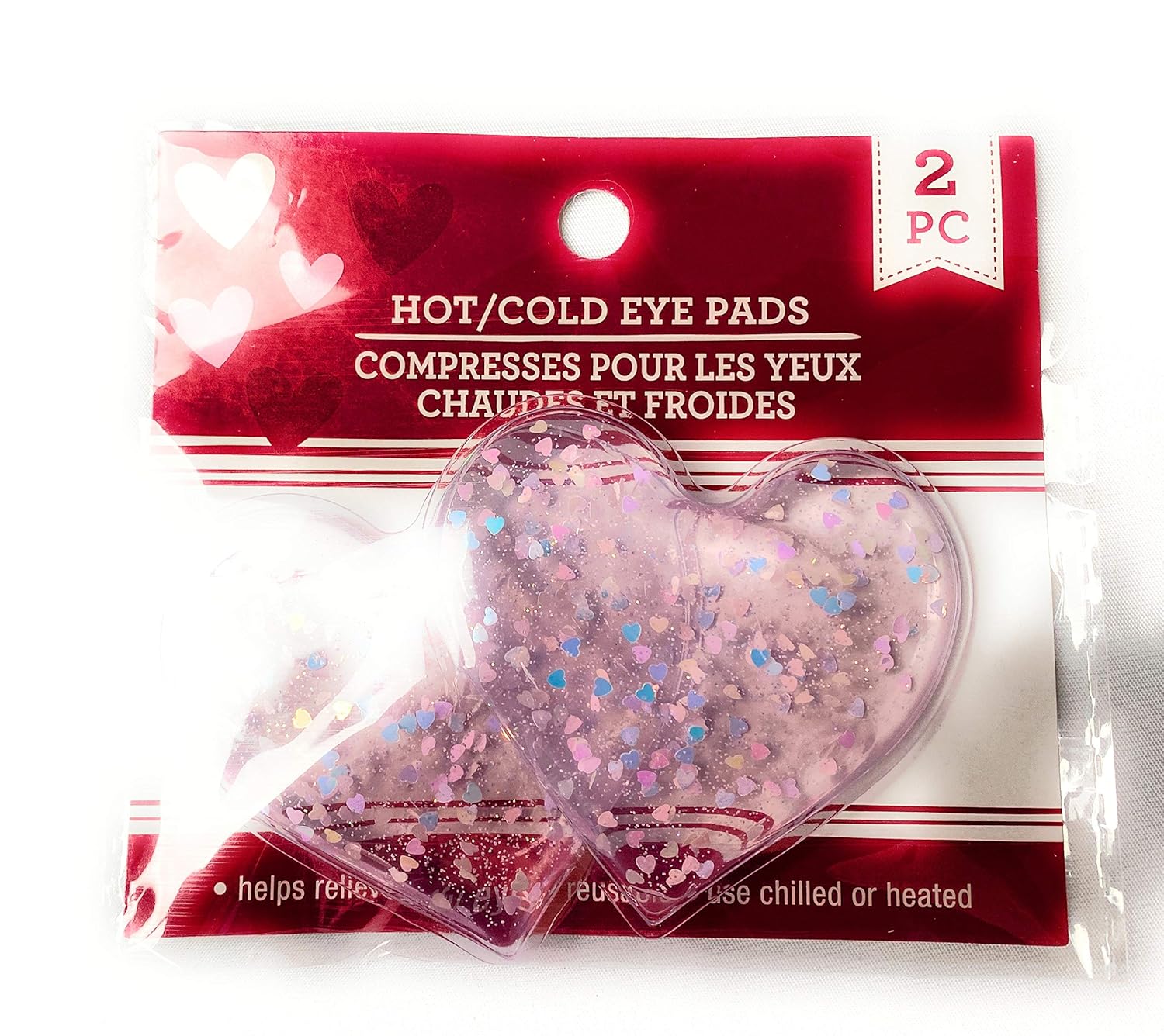 Hot/Cold Eye Pads (Pink) Beauty & Personal Care