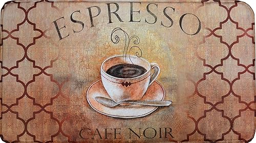 Miniatura 14 de J&V TEXTILES - Alfombra antifatiga y antideslizante impermeable de confort para cocina, piso del hogar, lavandería y oficina (gris, 20" x 36")