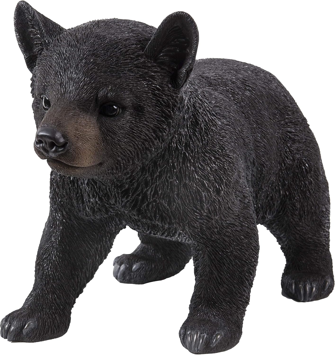 Misc Black Bear Cub Walking Statue Polyresin