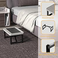 Vista 48 de Taburete de pie para adultos y niños, taburete resistente para armario, taburete de pie resistente para cocina, baño, dormitorio, soporta hasta 500