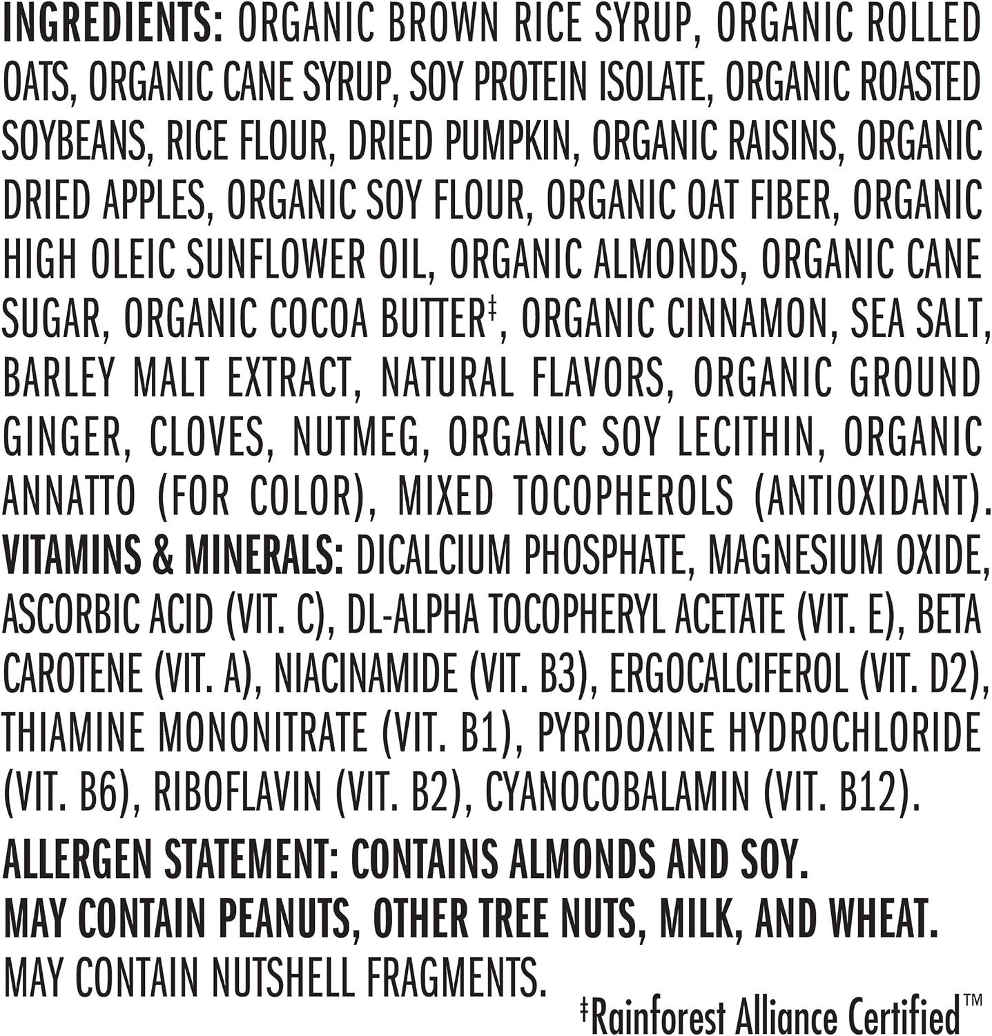 CLIF BAR - Energy Bar - Spiced Pumpkin Pie - (2.4 Ounce Protein Bar, 12 Count)