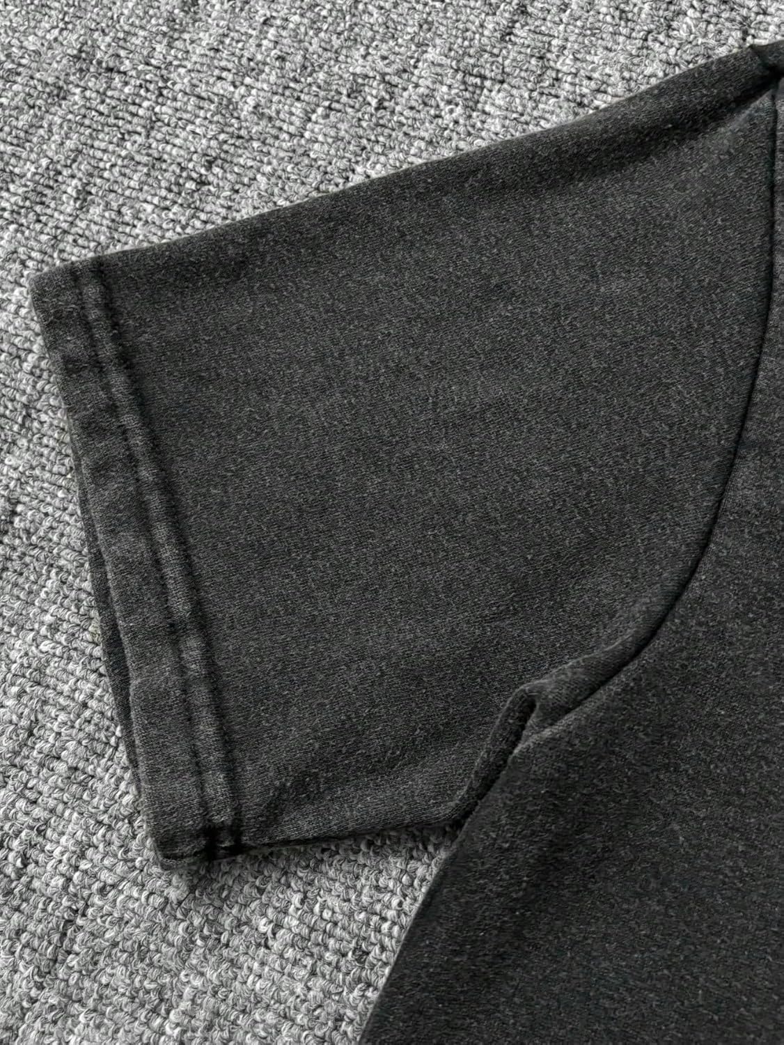 SOLY HUX Men's Vintage Short Sleeve Graphic Tees Casual Washed T-Shirt Hip Hop Shirts Streetwear - Image 2