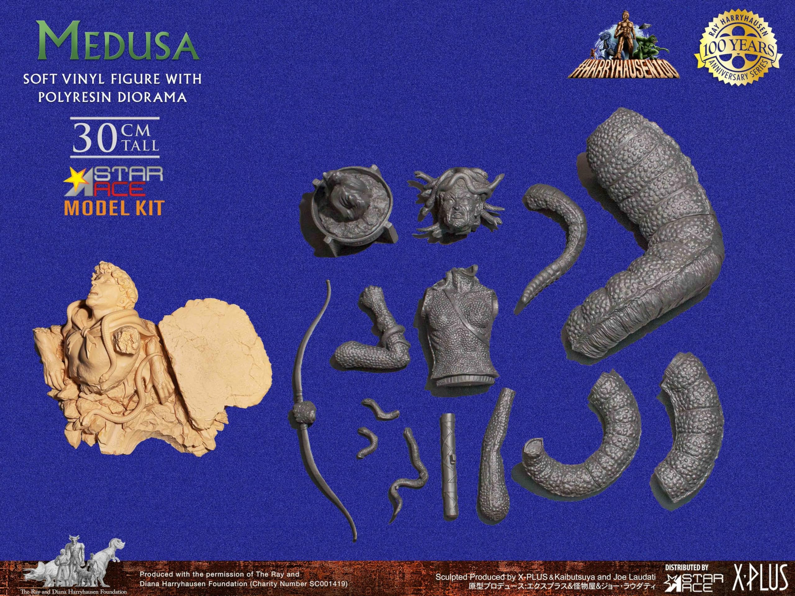 Ray Harryhausen's Medusa Soft Vinyl Model Kit, Figures - Amazon Canada