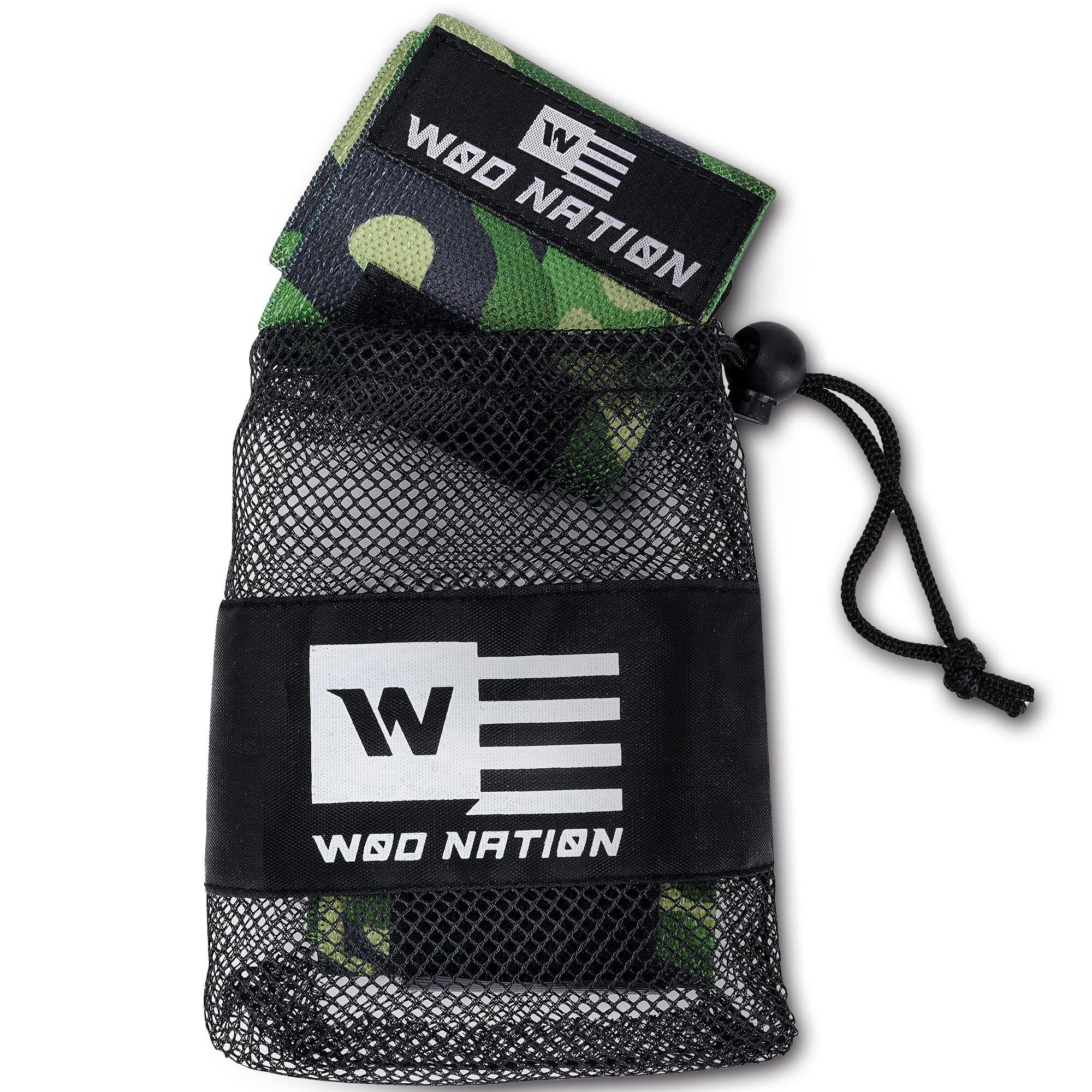 WOD Nation Wrist Wraps Weightlifting dla mężczyzn i kobiet – zestaw 2 opasek do podnoszenia ciężarów do crossfitu i treningu orbitalnego (30 cm lub 35 cm) + w zestawie torba do przenoszenia