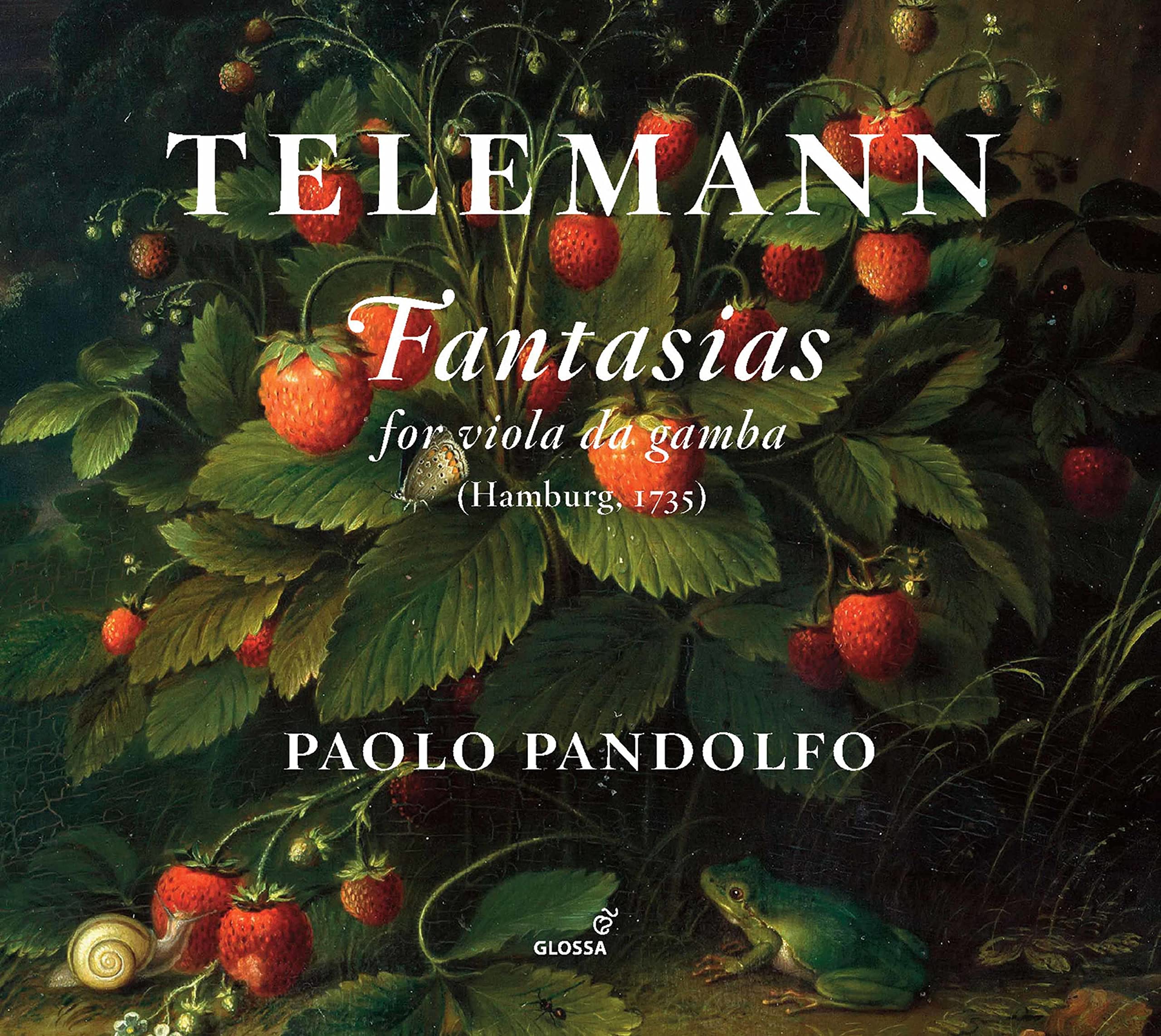 Georg Philipp Telemann - Fantasias for Viola da gamba TWV 40:26-37