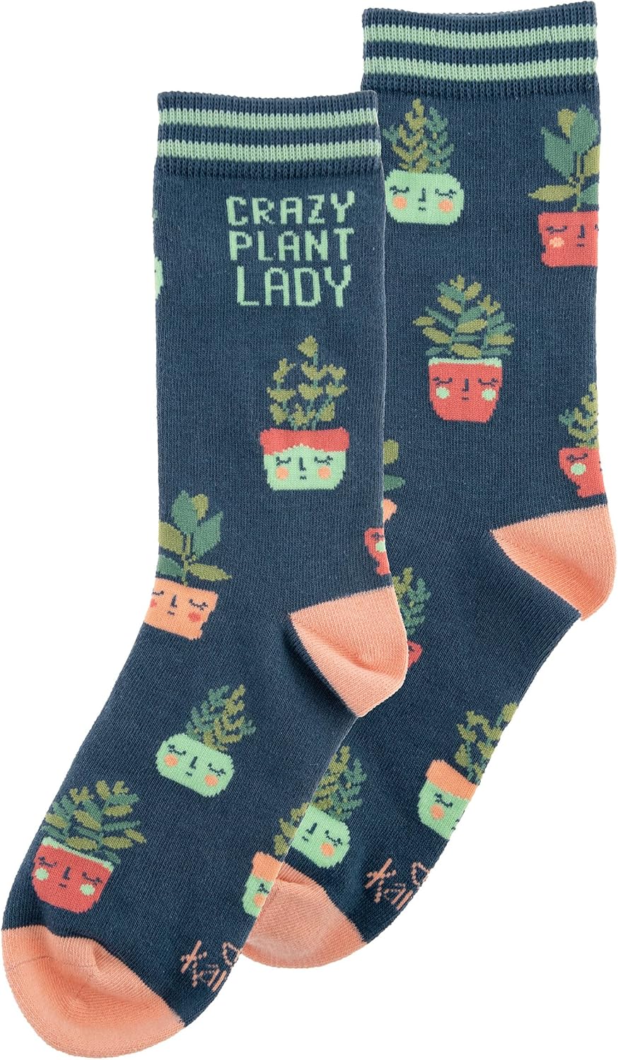 Karma Women's Crew, Plants, One Size