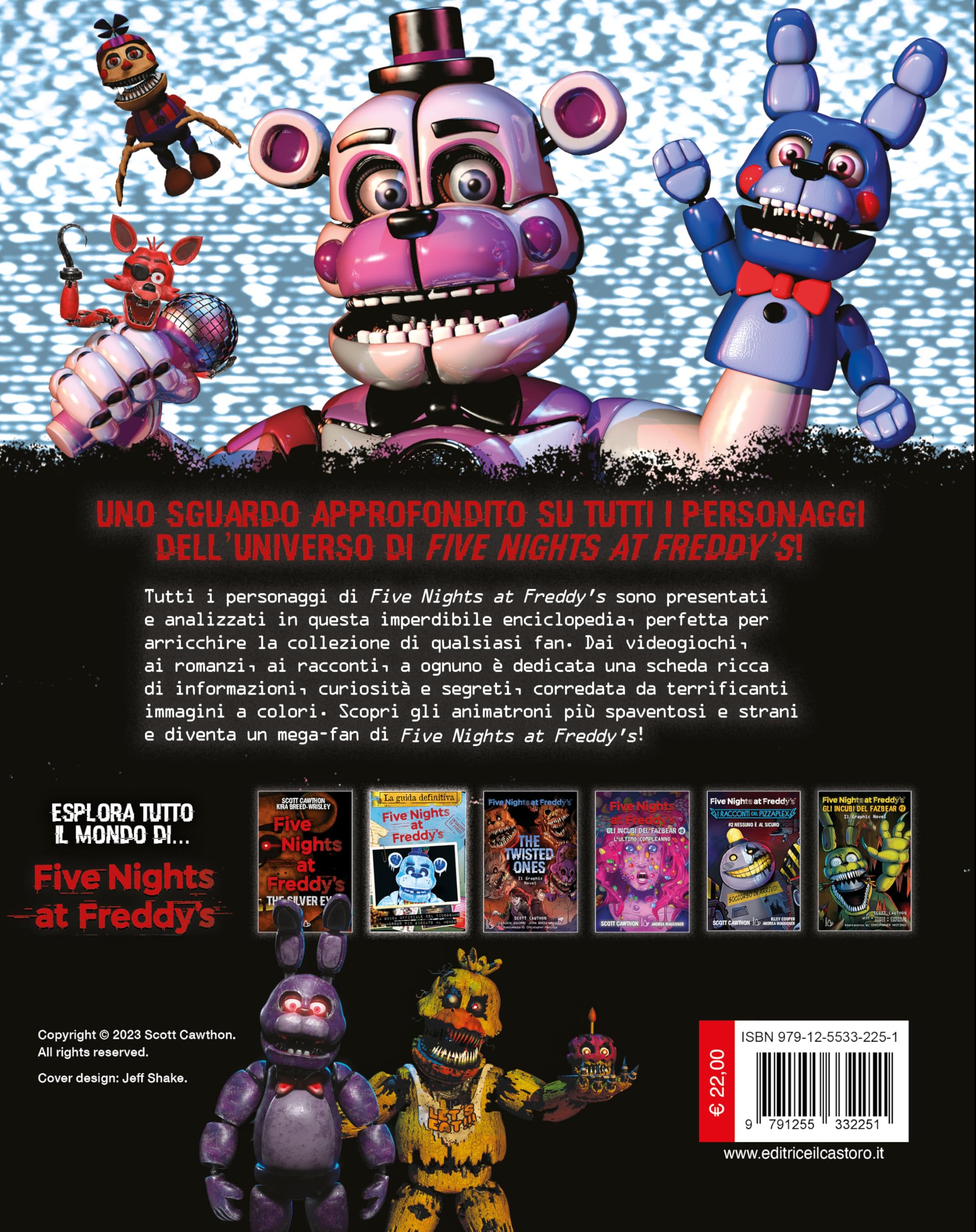 Five Nights at Freddy’s. Enciclopedia ufficiale dei personaggi