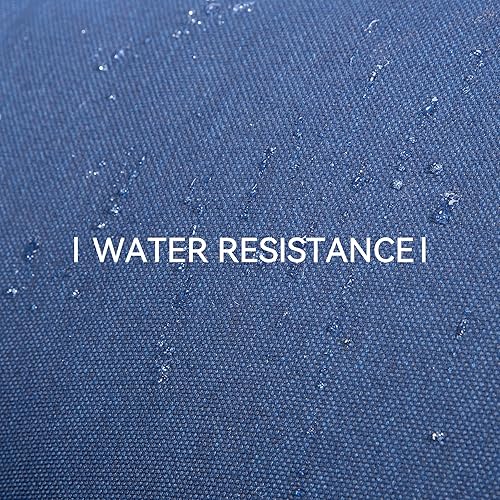 Miniatura 9 de Joyside Juego de 2 sillas giratorias para patio al aire libre y mesa auxiliar a juego, juego de 3 piezas de mimbre para patio con cojines de tela