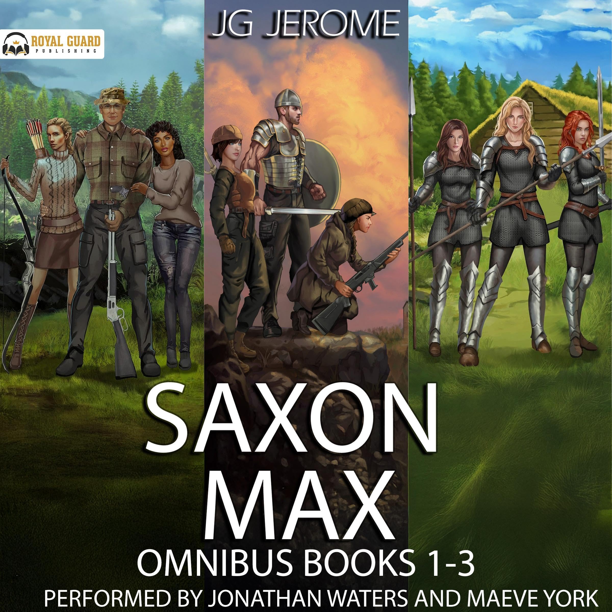 Saxon Max Omnibus Books 1-3