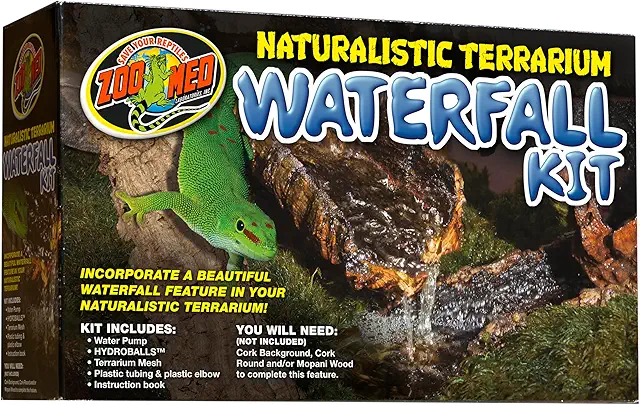 Zoo Med Reptile Terrarium Waterfall Kit with Pump & Accessories
