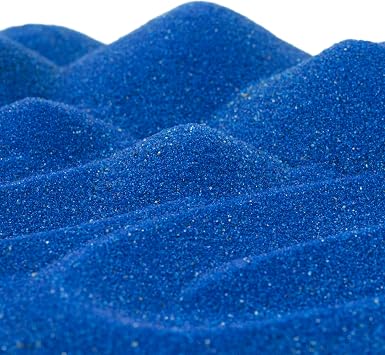 Activa Bermuda Blue Scenic Colored Sand, 25lb 11.3kg | Vibrant, Fine Grain Colorfast Sand for Arts & Crafts