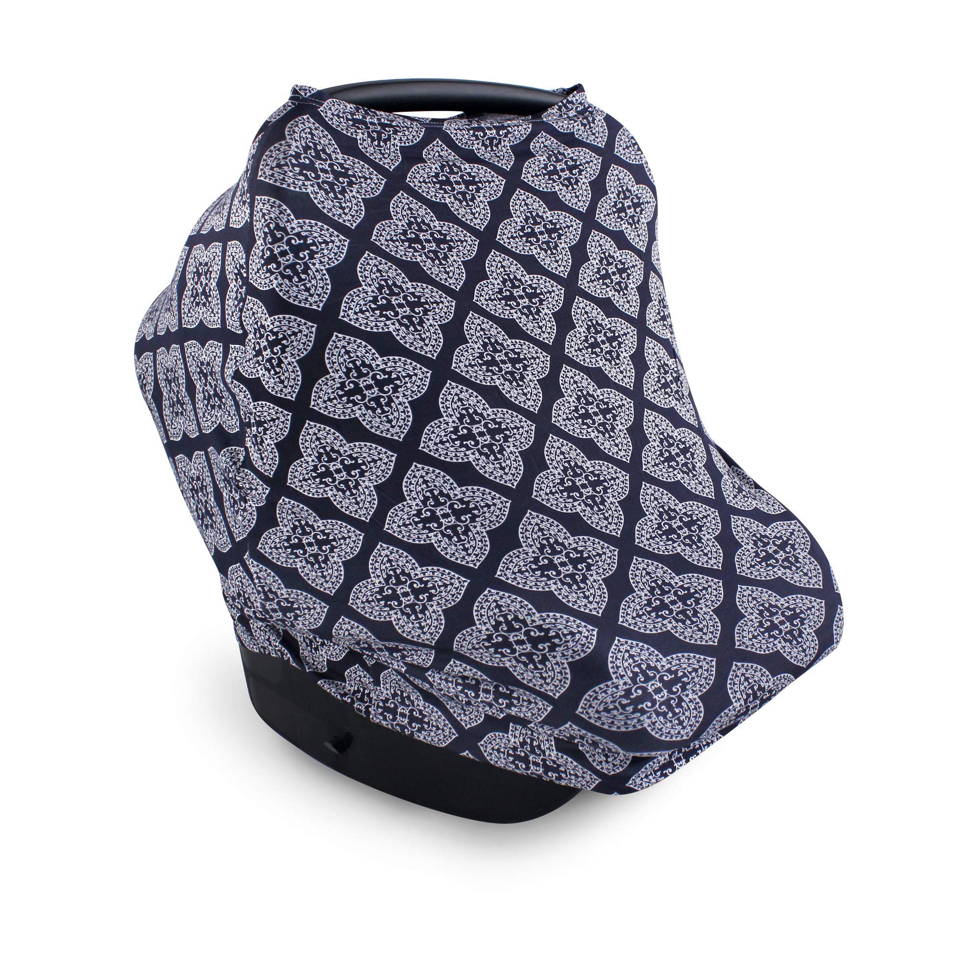 Yoga Sprout Multi Use Car Seat Canopy, Ornate Clover