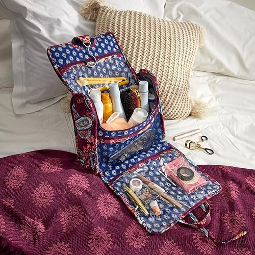 Miniatura 3 de Vera Bradley Organizador de viaje colgante de algodón para mujer, Provenza Paisley