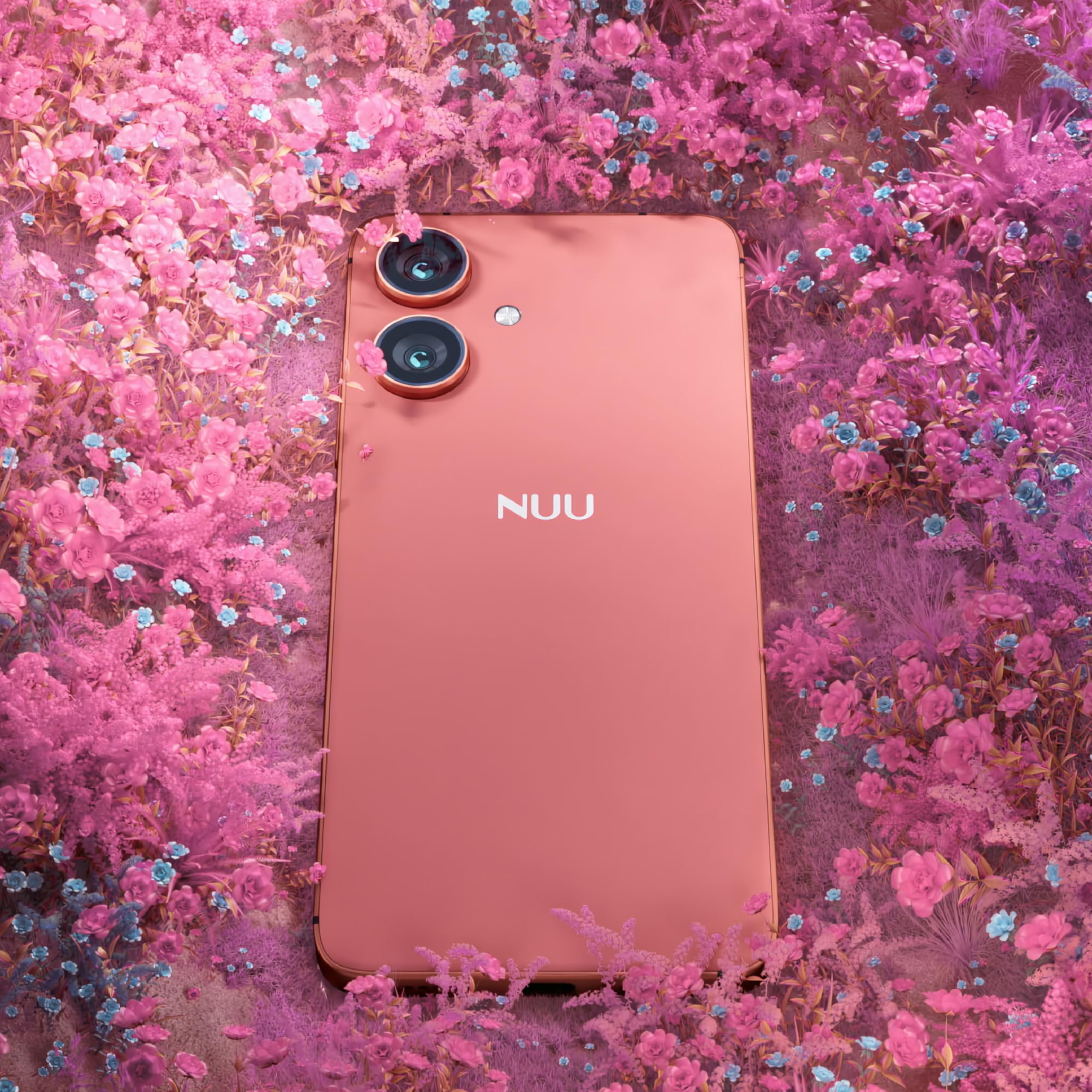 N20 Basic Cell Phone, Wide-Angle Camera,12GB RAM+128GB Storage, 6.6" 90Hz HD+ Display, Dual SIM 4G, Octa-Core, Android 14, Unlocked,1 Year US Warranty (Pink)